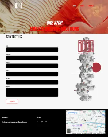 Baba Creative contactblok